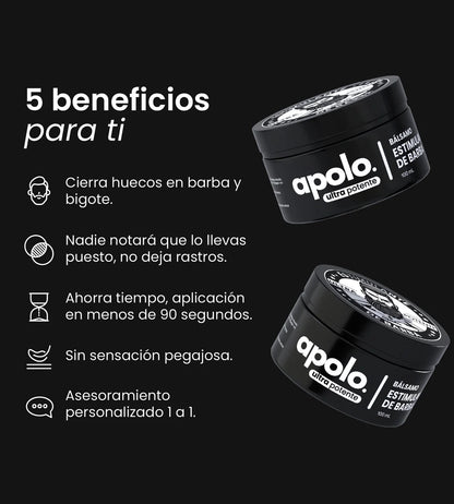 Bálsamo Estimulante de Barba Apolo